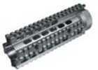 Leapers Inc. - UTG Model 4/15 Quad Rail Fits AR Rifles Carbine Length Free Float Black MTU005