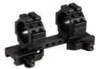 Leapers Inc. - UTG Ring Fits Picatinny/Weaver 30mm Black Finish Flip-To-Side Quick Detach Mount RG-MF30QS