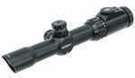 Leapers Inc. - UTG 8:1 Zoom Ratio Multi-Range Series Rifle Scope 1-8X 28 30mm 36-Color Mil-Dot Black Finish SCP3-