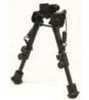 Leapers Inc. - UTG Tactical Op Bipod Fits Picatinny Rail or Swivel Stud 6.1" - 7.9" SWAT/ Combat Profile with Adjustable