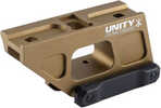 Model: FAST Finish/Color: Anodized Fit: Aimpoint CompM4/CompM4s Manufacturer: Unity Tactical