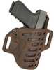 Versacarry C22142 Compound OWB Size 04 Brown Leather Belt Slide