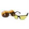 WALKER Glasses Smoke Gray Amber Yellow and Clear Lens Kit Included 1 Pair GWP-ASG4L2