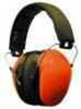 WALKER Passive Earmuff Padded Headband Folding Orange GWP-DCPM-BO