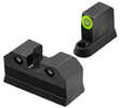 Link to Xs Sights R3d 2.0 Tritium Night Sight For Cz P10 Suppressor Height Green Front Outline Green Tritium Front/rear Cz-r201s