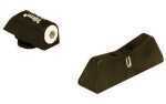 XS Sights DXT Big Dot Tritium Front Stripe Express Rear For Glock 20 29 21 30 37 38 39 41 Green With White Outli