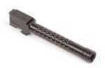 ZEV Technologies Dimpled Barrel 9MM Threaded For Glock 19 (Gen1-5) Black Finish BBL-19-DS-DLC