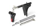 ZEV Technologies PRO Flat Drop-In Trigger Ultimate Kit Fits Glock 9MM Gen 4 Black w/ Red Safety FFT-PRO-ULT-4G9-B-R