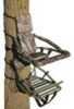 The Magnum Climbing Treestand Comes Equipped With Padded armRests, Padded climbing Seats, And a Foot Rest That flips Up. The Backrest Cushion Is 11 inches Wide By 26 inches Tall And 2 inches Thick. Th...