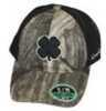 Who Wouldn't Want To Hunt Lucky? Don't Miss Out On Your Next Big Hunt Without Your Extra Luck. This Low Profile Cap features a Black embroidered Clover, Mossy Oak Camo Front, Gray Colored Soft Mesh Sp...