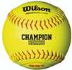 The Wilson A9031 ASA Low Softball features Super Seam Technology with seams 20% higher than raised seam baseballs, pitchers experience superior control on the mound. Experience the most consistent pla...