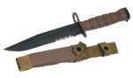 The Ontario Knife OKC3S Marine Bayonet Is Is Used And Issued exclusively To The United States Marine Corps. This Knife Is Unique In The Fact That The Blade Is constructed usIng a Thick Proprietary Ble...