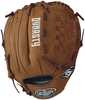 Pairing a full-grain leather palm and web with an extra-soft palm lining, the Louisville Slugger Dynasty 12in Pitcher Baseball Glove is a great choice for players who are looking to step right onto th...