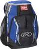The Player's Backpack from Rawlings is a great Baseball Backpack for the youth player.  It holds two bats and has a top valet tray.  The main storage compartment coverts to a game time shelf for easy ...