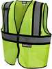 DeWalt DSV221 Class 2 Economy Mesh Vest with contrasting trim will help protect workers with a brand name they know and trust.? The DSV221 is built with durable stitch reinforcement at major stress po...