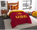 Support your favorite team with this Twin Comforter Set.  This sharp looking set  is constructed of 100% polyester.  The Twin Comforter set features a 64in x 86in comforter and one 30in x 24in sham.  ...