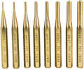 This is high quality brass 8 piece pin punch set is handcrafted by Grace USA. Grace USA is known for only the highest quality gunsmithing tools and are made in the USA to exacting standards.|.68|10.5|...