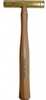 This Beautifully Crafted Hammer 8 oz long hammer, from Grace USA, Is A Solid 360 Brass, Machine Turned And Hand Polished Head And Had A Seasoned Hickory Handle.  Perfect For Those Very Delicate Projec...