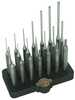Grace USA Master Gunsmith Steel Punch Set with Bench Block that includes Twenty-One (21) Steel Punches.  Every tool that has been produced by Grace USA since 1941 has had a Grace or Morrison hand prin...