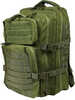 Osage River Fishing Backpack Tackle And Rod Storage - Green