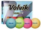 Volvik Vivid Lite Assorted Color Golf Balls-Dozen