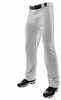 Champro Adult Open Bottom Relaxed Fit Baseball Pant Grey 2XL