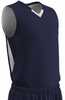 Champro Adult Pivot Reverse Basketball Jersey Navy White MED