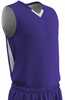 Champro Adult Pivot Reverse Basketball Jersey Purple Wht XL