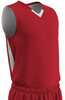 Champro Adult Pivot Reverse Basketball Jersey Scar Wht MED