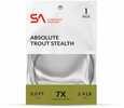 Scientific Anglers Absolute Trout Stealth 9 ft 4X Leader