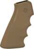 Hogue AR15 M16 Rubber Grip w Finger Grooves Flat Dark Earth