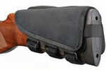 Hunters Specialties 01620 Buttstock Shell Holder With Pouch Holds 5 Cartridges Black Polyester