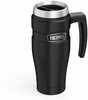 Thanks to  industry-defining double-wall stainless steel construction, the Thermos Stainless King Tumbler?s vacuum insulation is as powerful as it gets. Keep beverages hot for up to 7 hours. Keep ?em ...