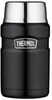 The Thermos Stainless King 24-ounce Stainless Steel Food Jar rules for taking the food you love anywhere. Keep fresh fruit and vegetables cool for up to 24 hours while you take on the day. For your fa...