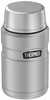 The Thermos Stainless King 24-ounce Stainless Steel Food Jar rules for taking the food you love anywhere. Keep fresh fruit and vegetables cool for up to 24 hours while you take on the day. For your fa...