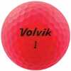 Volvik 2020 Vivid 3 Pc Golf Balls Matte Pink