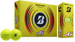 The New e6 from Bridgestone golf is engineered for power and feel. This is a soft feel, long distance golf ball. It features a softer and larger core for faster compression and longer distance. The so...