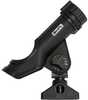 Scottyâ€™s most popular value priced, positive locking, open style rod holder, the Scotty Powerlock Rod Holder with 0241 Side Deck Mount black has a Universal cradle that holds almost any rod and reel...