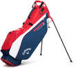 Callaway 2023 Hl Zero Golf Stand Bag-red White Navy Usa