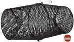 Heavy-Duty Vinyl Dipped Steel Mesh Construction ConstructionBlack Color offers Camouflage. 2-Pc Design offers EasybaitIng And Catch Removal. Torpedo Shape Works In CurrentOr Calm Waters. Includes Spri...