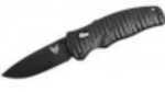 Benchmade Volli Folding Knife Drop Pnt Plain Edge Black Blade