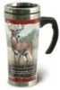 This 24-Ounce Stainless Steel Travel Mug's larger Capacity And Handle Add More Convenience, While Still Allowing The Mug To Fit Into Almost Any Vehicle's Cup Holder. Each Mug Is Packaged In An Attract...