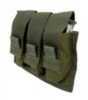 T ACP rogear OD Green Triple Pistol Mag Pouch With Griptite