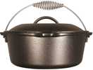 The Lodge Traditional Dutch Oven with Wire Bail handle has been popular for over a century, and is great for camp and hearth cooking. The Lodge Cast Iron Dutch Oven is a multi-functional cookware that...