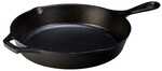 The Lodge Cast Iron 10.25-inch Skillet is a multi-functional cookware that works wonders with slow-cooking recipes and all your favorite foods. Fry up a mess of catfish, roast a chicken, or bake an ap...