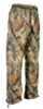 The Wooden Trail Rainsuit Pant Big Game Is packable, Waterproof, Has An Adjustable Elastic Waist Band, And a Rear Zipper Pocket. Provides Comfort Beyond Your expectatiOns. Made Of 100% Polyester. Wate...