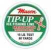 Mason 12T-30 Tip-Up Line 30 Lb 50 Yard Green 12 Spools Per Box