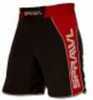 Sprawl Fusion II Shorts Black/Red/Gray Size 36
