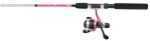 Okuma Steeler B Series Spinning Rod And Reel Combo 5ft 6In 2Pc Med Pink Md Slr-562-25PKB