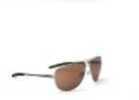 Optic Nerve Pondhawk Polarized Wire Sunglasses Silver